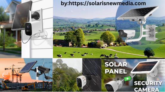 Solar Panels Enhancing Security Camera Performance